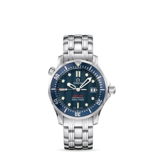 Omega Seamaster Diver 300M Quartz 36.25 Stainless Steel / Blue / Bracelet
